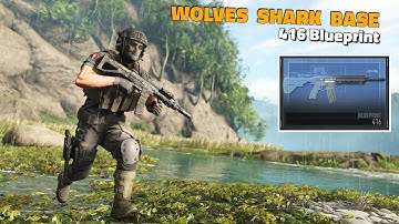 Get 416 Blueprint (Wolves Shark Base) | NO HUD Solo | Ghost Recon Breakpoint 2K60