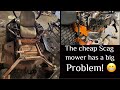 Restoration of a cheap scag mower  fixing the motor