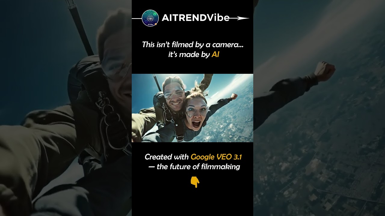 This Isn’t Filmed by a Camera — It’s AI 😳 (Google Veo 3.1) 