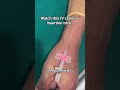 Iv cannula insertion in hand #ivcannula #patientcare #cannulation #doctor #nursingskills #nurse