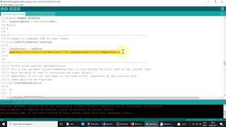 Traffic light demo 6/7: Arduino source code details.