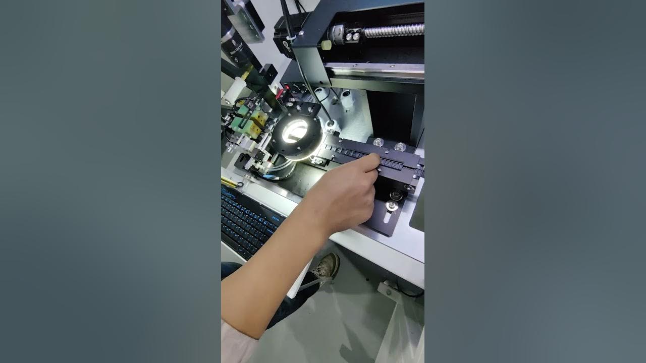 JEDEC Tray to reel machine introduction (2) cover and carrier tape