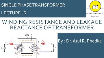 Winding Resistance and Leakage Reactance of Transformer (6)