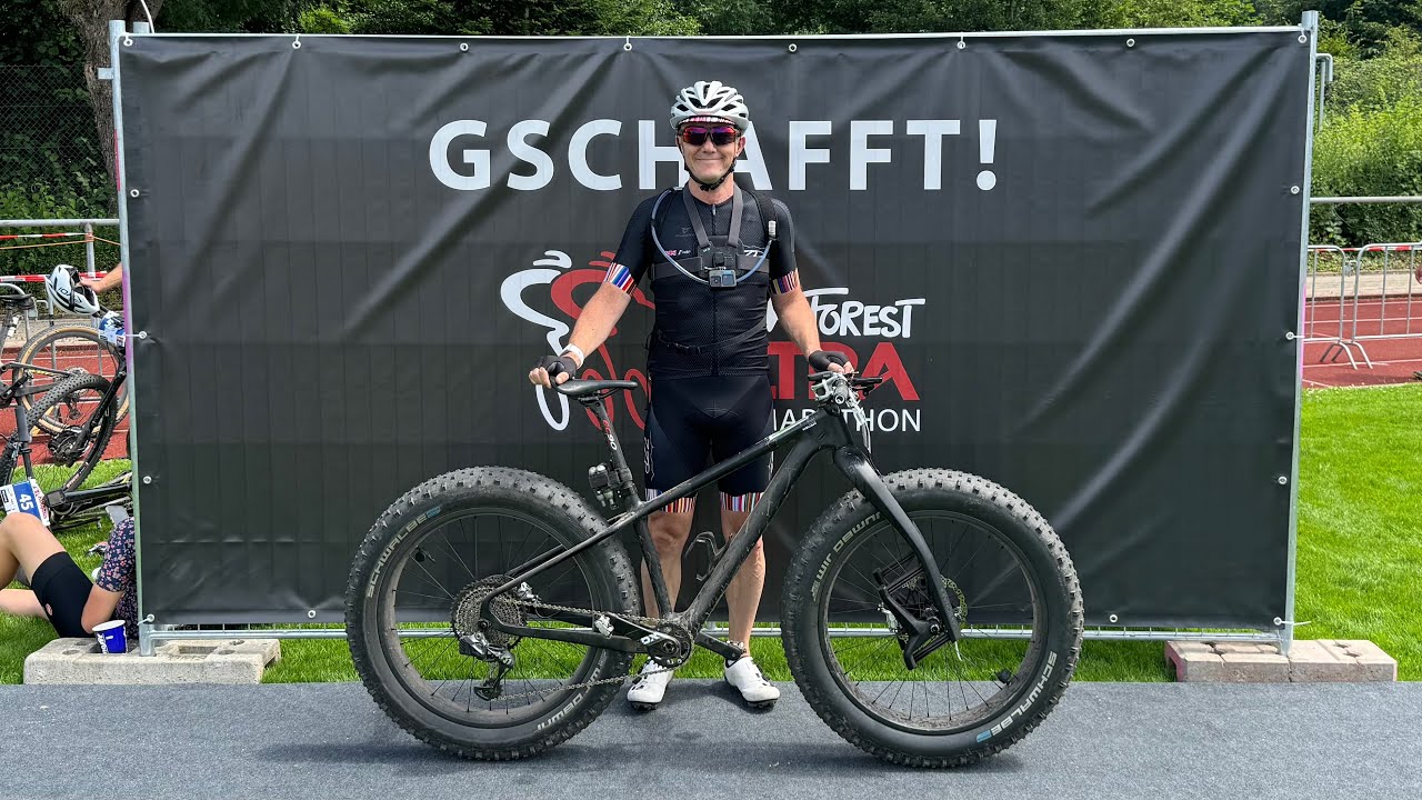 Black Forest Ultra Marathon 2024... on a fat bike!