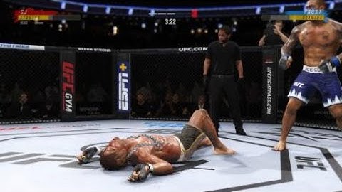 EA SPORTS™ UFC® 4 perfectly timed slip KO (MUST WATCH) LOL