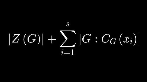 [Deprecated] Group Theory Lecture 7.3 The Conjugation Action