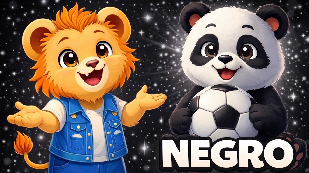 Aprendemos el color negro con Nanito