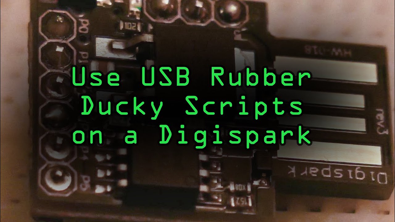 Use USB Rubber Ducky Scripts & Payloads on an Inexpensive Digispark Board [Tutorial]