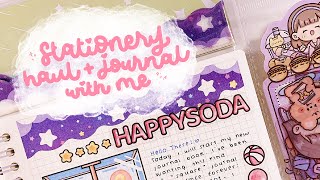 •. Stationery Haul #47 + journal with me.•