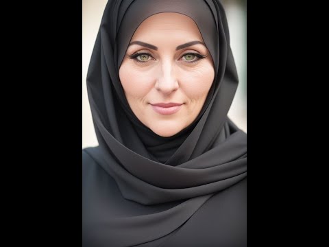Muslim Arab Natural Woman Hijab Fashion 1 #lookbook #glamour #fantasy #beauty #natural #model #model