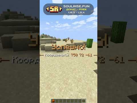 ⚡ Айпи: soulrise.fun ⚡ Тгк: t.me/soulrisefun ⚡ #funtime #soulrise #reallyworld #holyworld #анархия