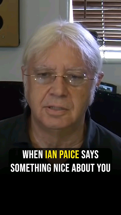 😱 Wait, what did he say? #ianpaice #deeppurple