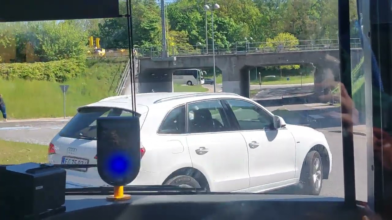 336 hele turen fra Enghave Nord via Lynge til Allerød st med bus 4156