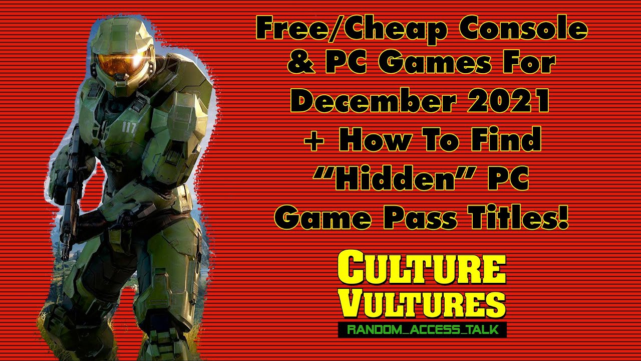 Free/Cheap Games For December 2021 + How To Find "Hidden" PC Game