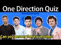 One Direction Quiz