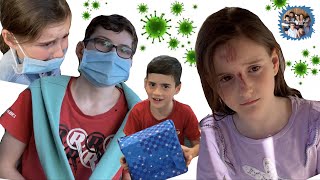 KIDS GET TESTED FOR COVID19 \/ ALIYAH'S ACCIDENT \/ CALEB'S BIRTHDAY