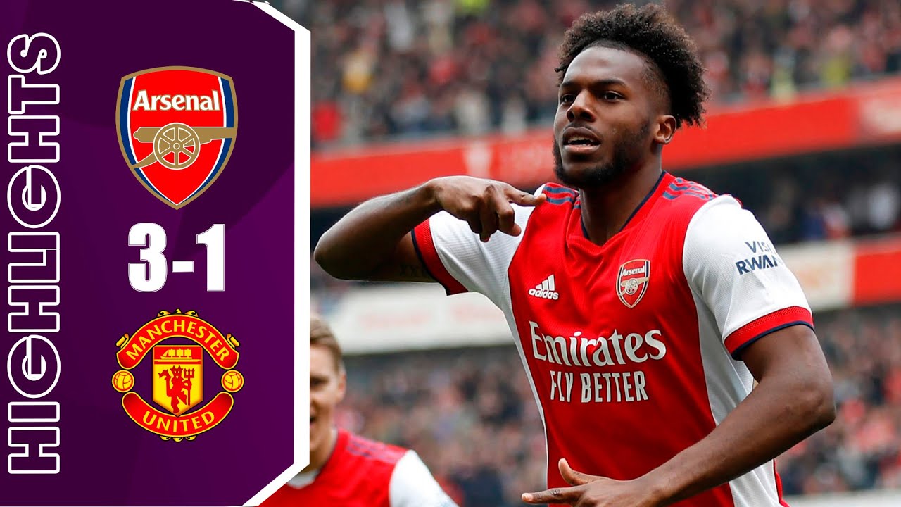 Arsenal vs Manchester United 3-1 Highlights | Premier League - 2021/