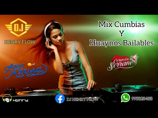 Mix Cumbias y Huaynos Bailables, Zafiro, Agua Marina, Grupo 5, Alegres de Bambamarca. class=