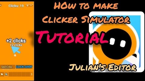 How to make Clicker Simulator in Julian