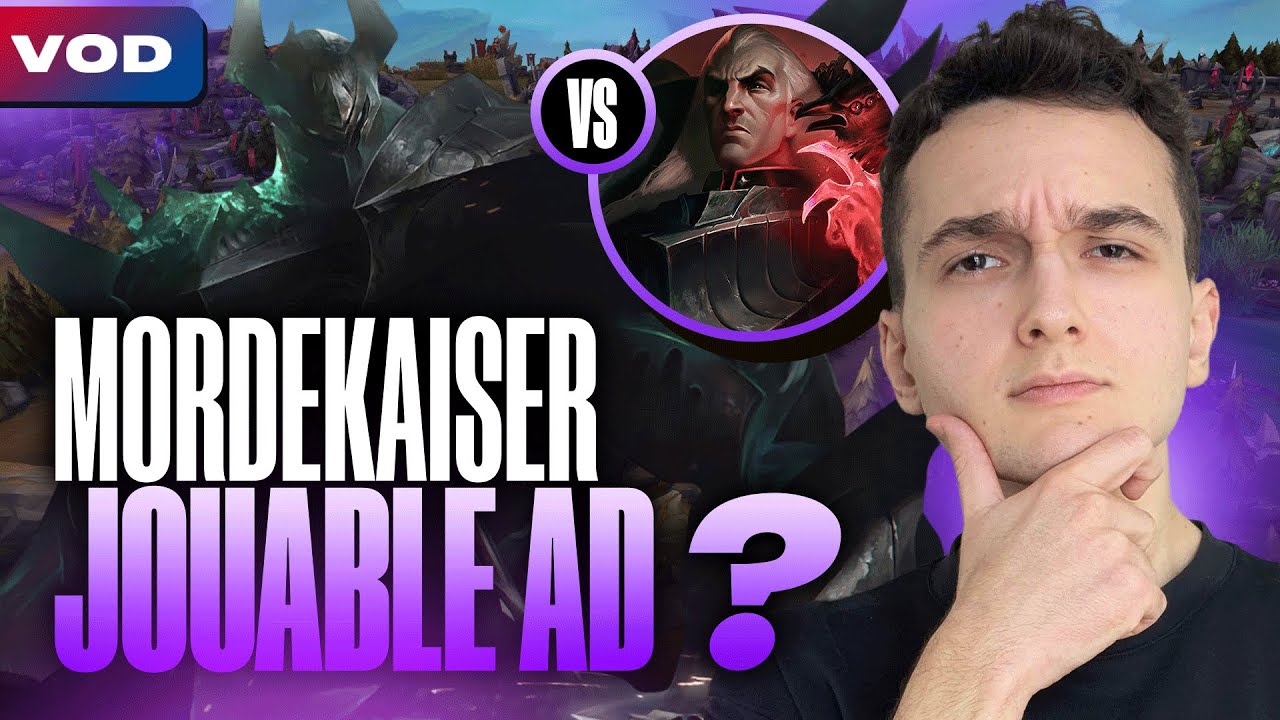 JE TESTE MORDEKAISER AD, VRAIMENT FORT ? - SoloQ Challenger Top - Mordekaiser vs Swain - Patch 25.15