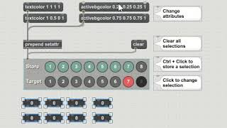 ehSelectionSets for Max/MSP