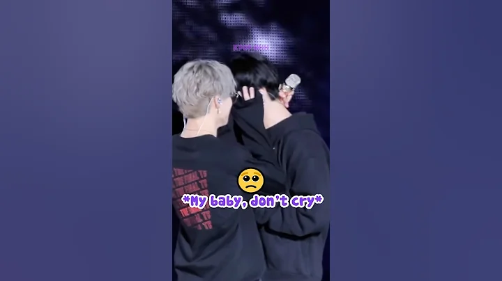 Remember When Jimin Comforted Jungkook When He Cried 🥺💔 #shorts #jikook #bts