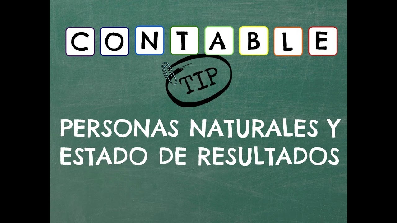 PERSONAS NATURALES Y ESTADO DE RESULTADOS estado de resultados proyectado