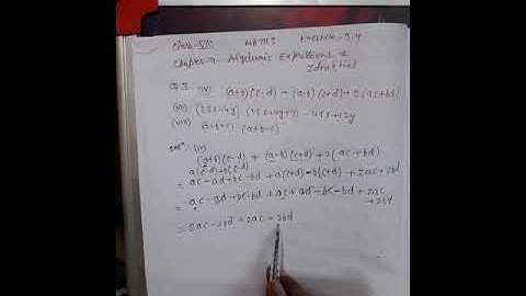 CLASS-8th MATHS CHAPTER-9 ALGEBRAIC EXPRESSIONS AND IDENTITIES EXERCISE-9.4 Q.NO.3-b
