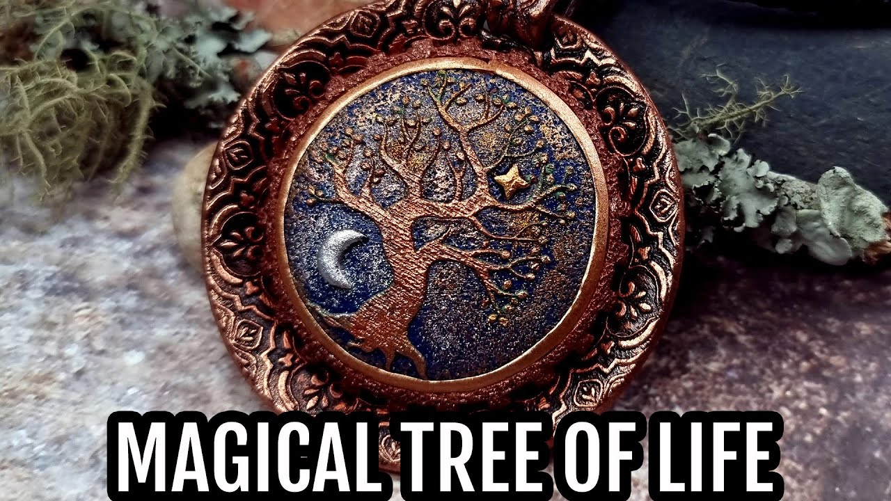 How to make: Expensive look Statement Pendant Necklace out of polymer clay 