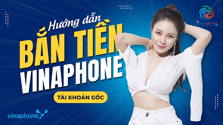 Hướng dẫn cách bắn tiền mạng vinaphone