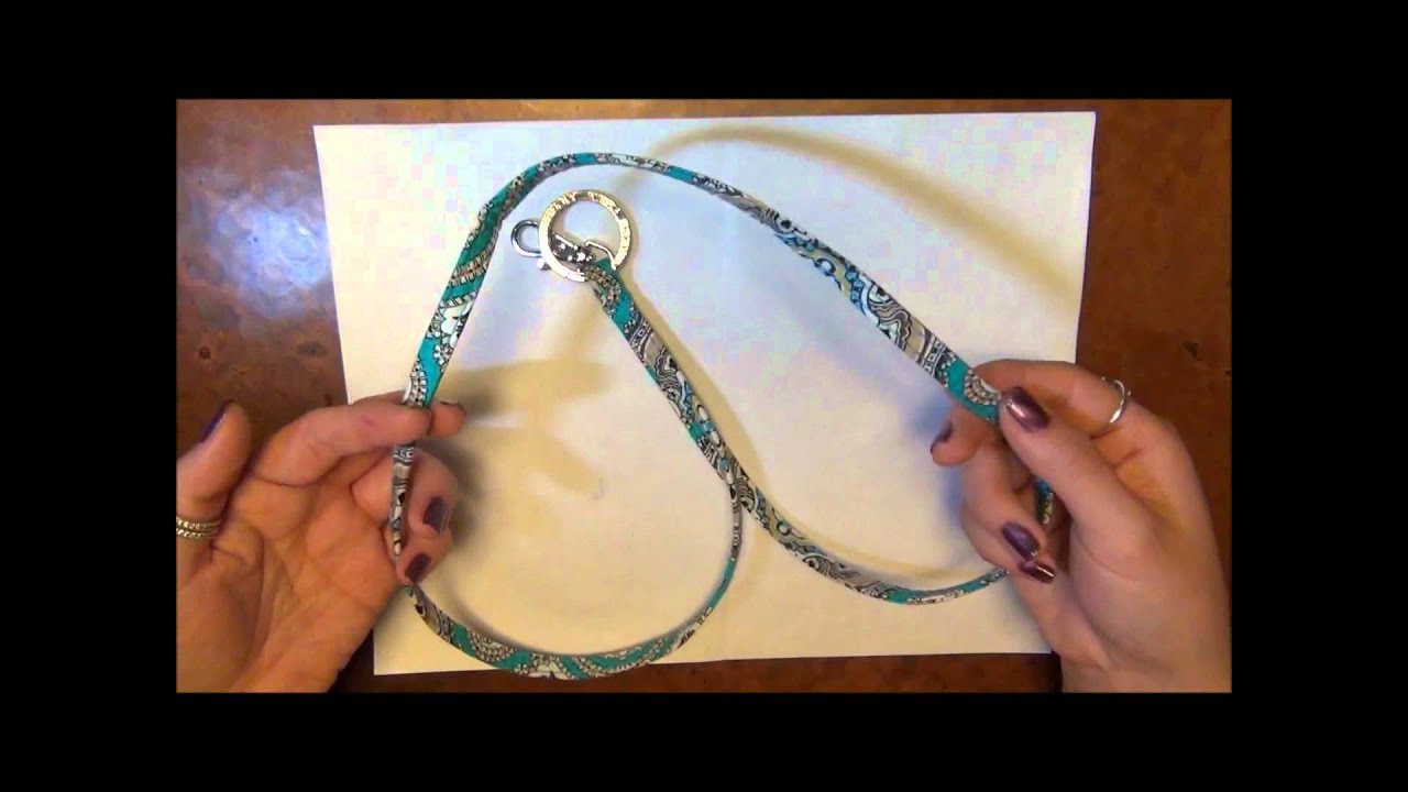 VERA BRADLEY - totally turq - lanyard - YouTube