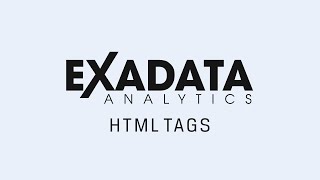 HTML Tutorial (3/7) HTML Tags