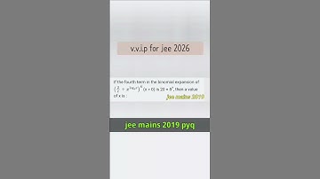 binomial theorem jee 2019 pyq analysis #jee #jeemain #shorts