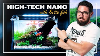 HighTech NANO Aquarium with BETTA Fish | StepbyStep Guide and Tips