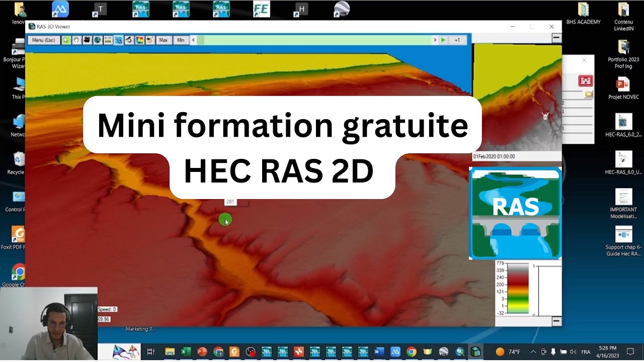 Modélisation hydraulique 2D sous HEC RAS 6.3 (Mini-formation gratuite ...