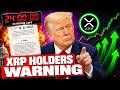 XRP THIS IS IT!!! 24 HOURS UNTIL CONGRESS NUKES THE CLARITY ACT?!?!