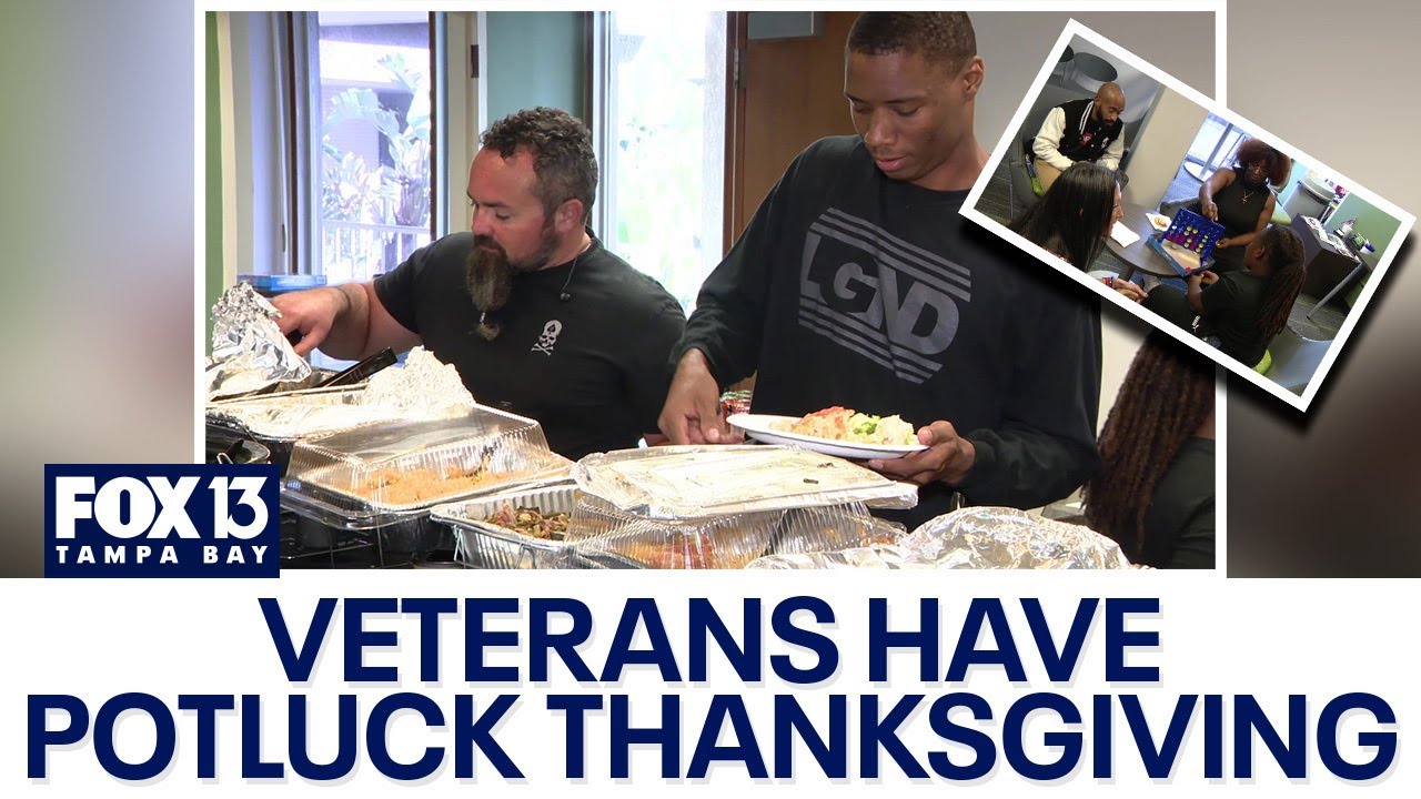 USF hosts potluck Thanksgiving dinner for veterans in Tampa Bay region ...