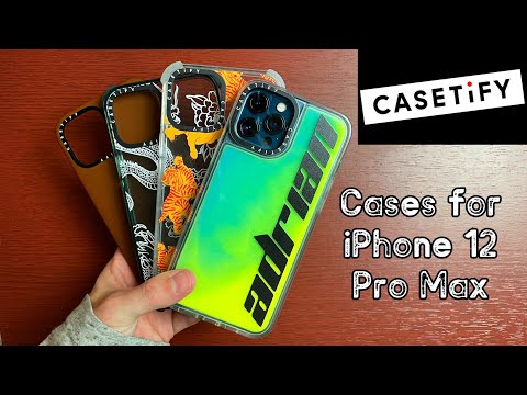 Casetify Cases for iPhone 12 Pro Max - Ultra Impact, Neon Sand Liquid & Monogram Leather Cases!