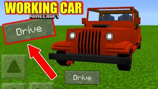 How to Make &quot;Working Car&quot; In MINECRAFT