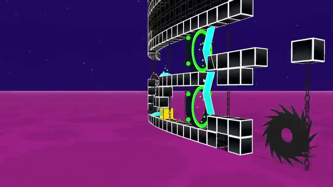 My First Level In 3Dash WB Rings 1191 ID YouTube