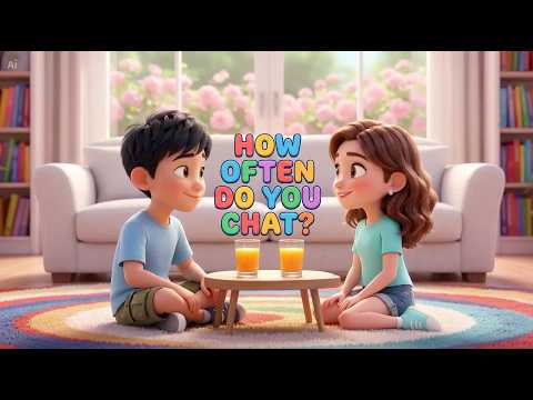 HOW OFTEN DO YOU CHAT English Song for Kids | ESL Classroom  LLS 3 5 2 –  ODS