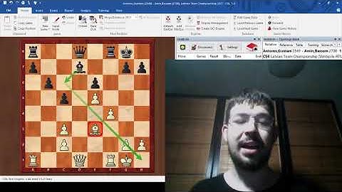 Amazing Scotch Gambit Smash (Antoms-Amin) by GM Max Illingworth