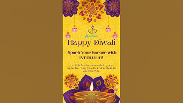 Fijne Diwali namens Team Inttrvu.ai Family | Data Science | Data Scientist | Certificering #datas...