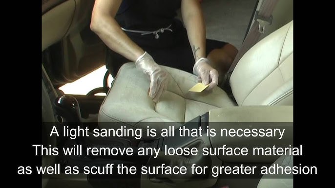 IT WORKS! Leather Repair Kit for Couch. How to Repair Leather Couch & repair  peeling leather 