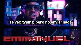 Hasta Que Dios Diga - Anuel AA x Bad Bunny (Lyrics Video)