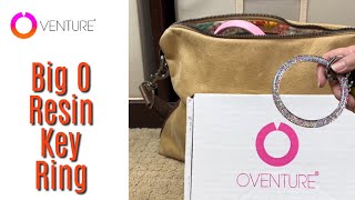 Oventure Resin Big O Key Ring Birtay Cake Resimi