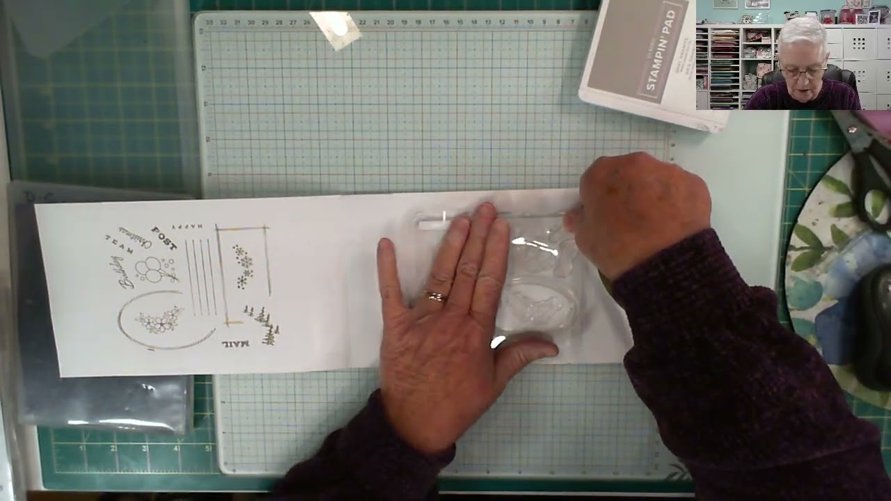 A fun technique with your new stamp sets from Stampin'Up!