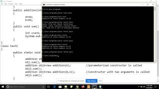 #4 Programming in Java for Beginners | Objects and Classes | Constructor Overloading