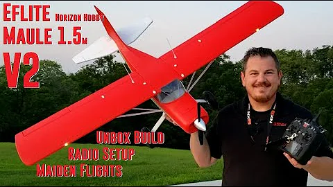 Horizon Hobby - Maule M-7 V2 - Unbox, Build, Radio...