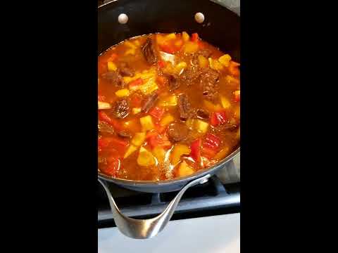 Beef Stew Recipe With Bell Peppers